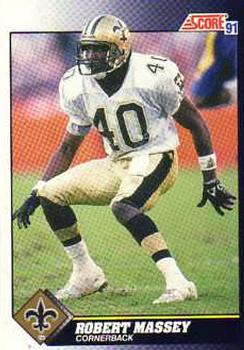 Robert Massey New Orleans Saints 1991 Score NFL #489